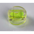 High precision transparent acrylic block level vial,spirit level vial